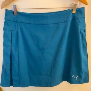 Puma Women’s Pleated Golf Tennis Skort Blue